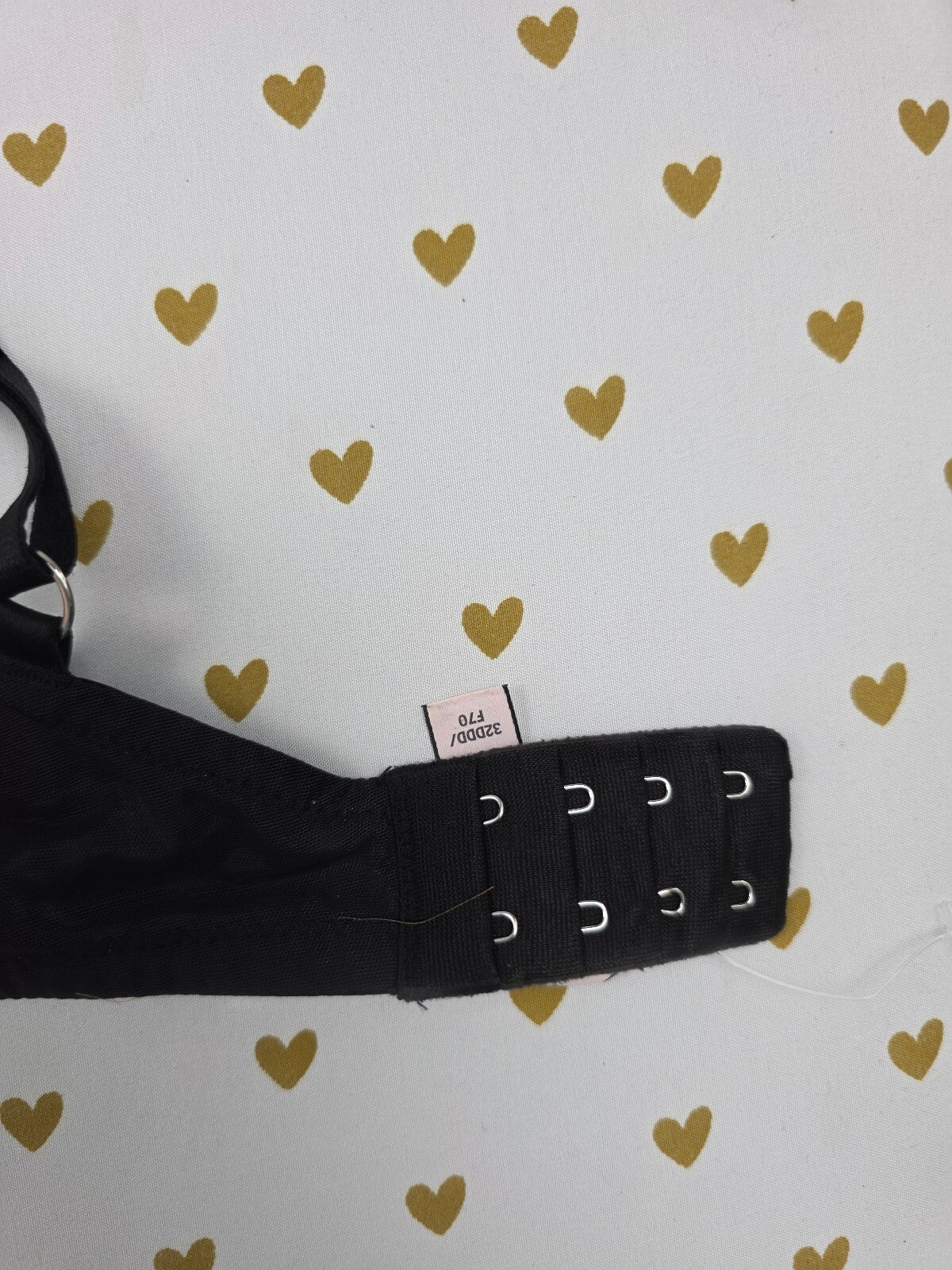 Victorias Secret Black Push Up without padding bra 32DDD