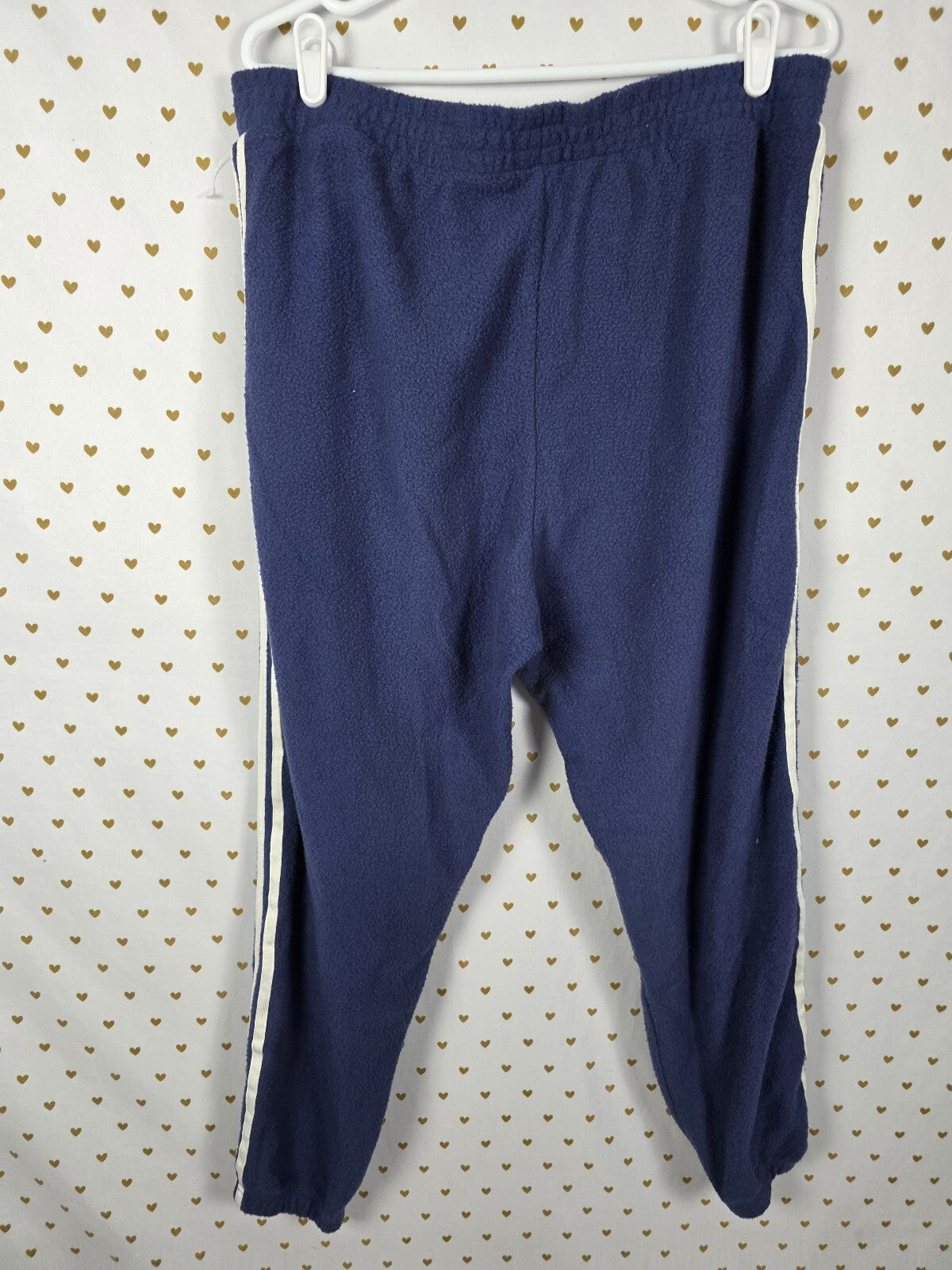 Victorias Secret PINK Sherpa Blue NEW NWT Joggers Sweatpants XL