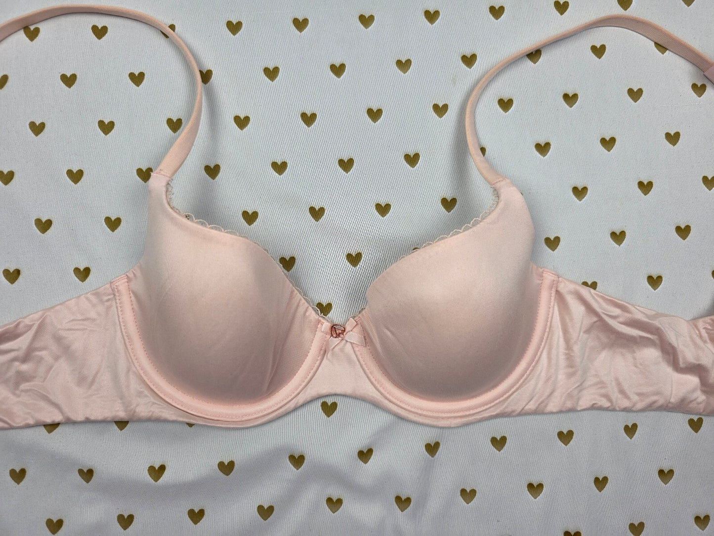 Victoria's Secret Pink NEW Nwt Lined Demi Balconette Bra Body By Victoria 32C