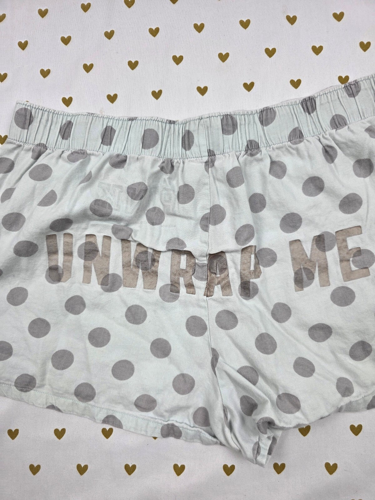Victorias Secret PINK VINTAGE UNWRAP ME Sleep Shorts Boxers Pajama Bottoms SM