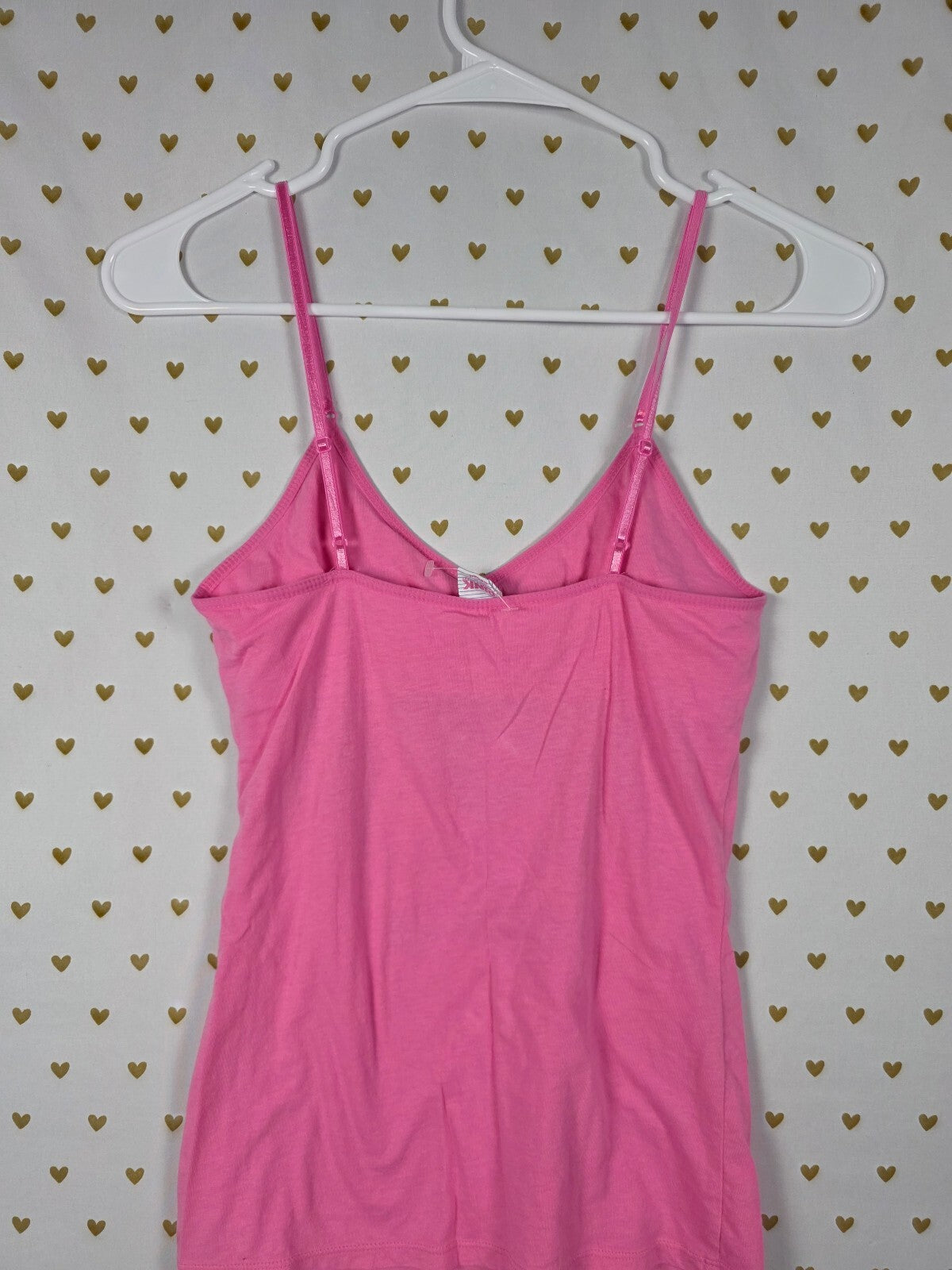 Victorias Secret PINK VINTAGE Tank Top Y2k Cami Trophy Cotton Small
