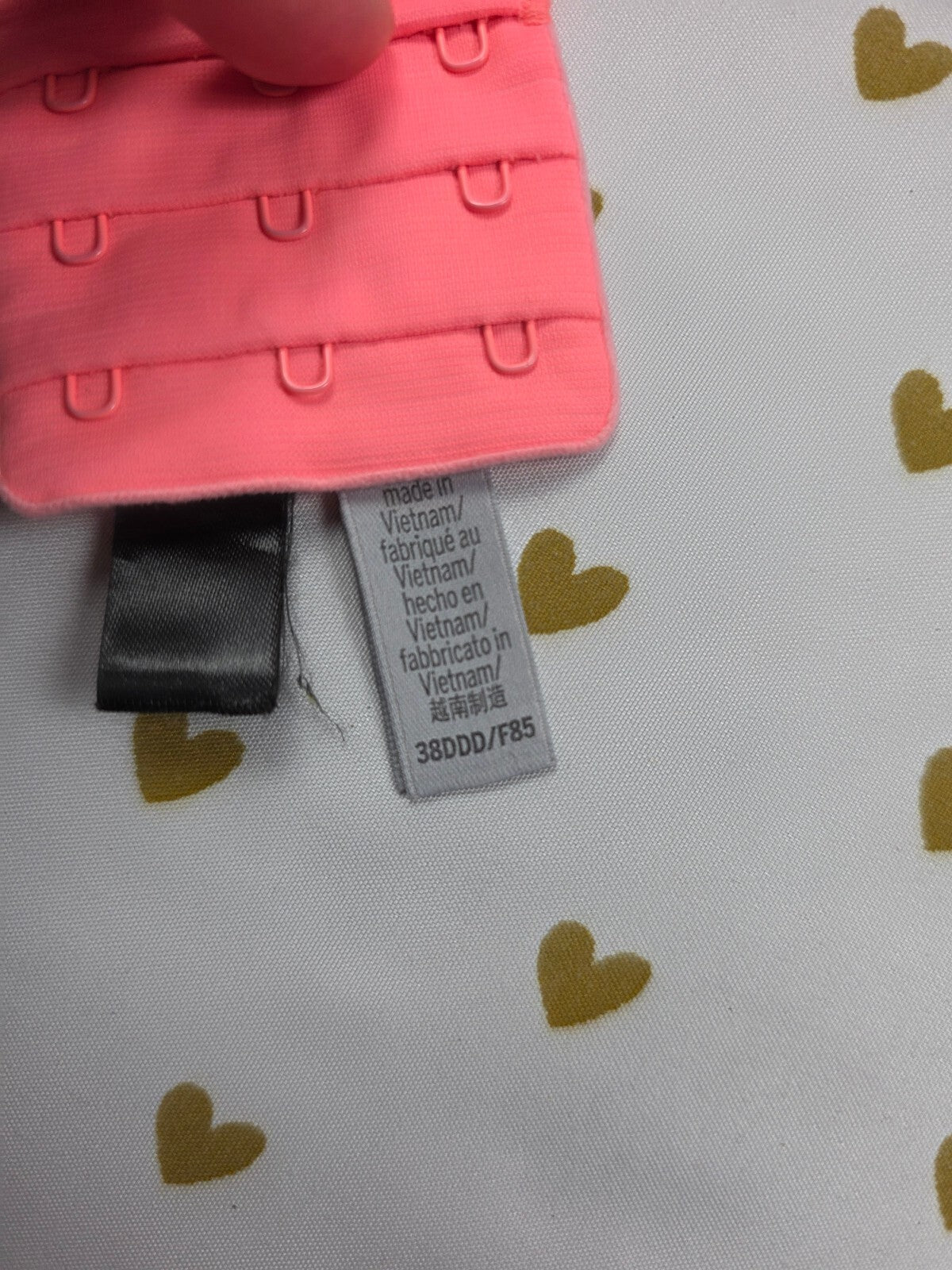 Victorias Secret Neon VSX Super Supportive Sports bra Tank Top 38DDD