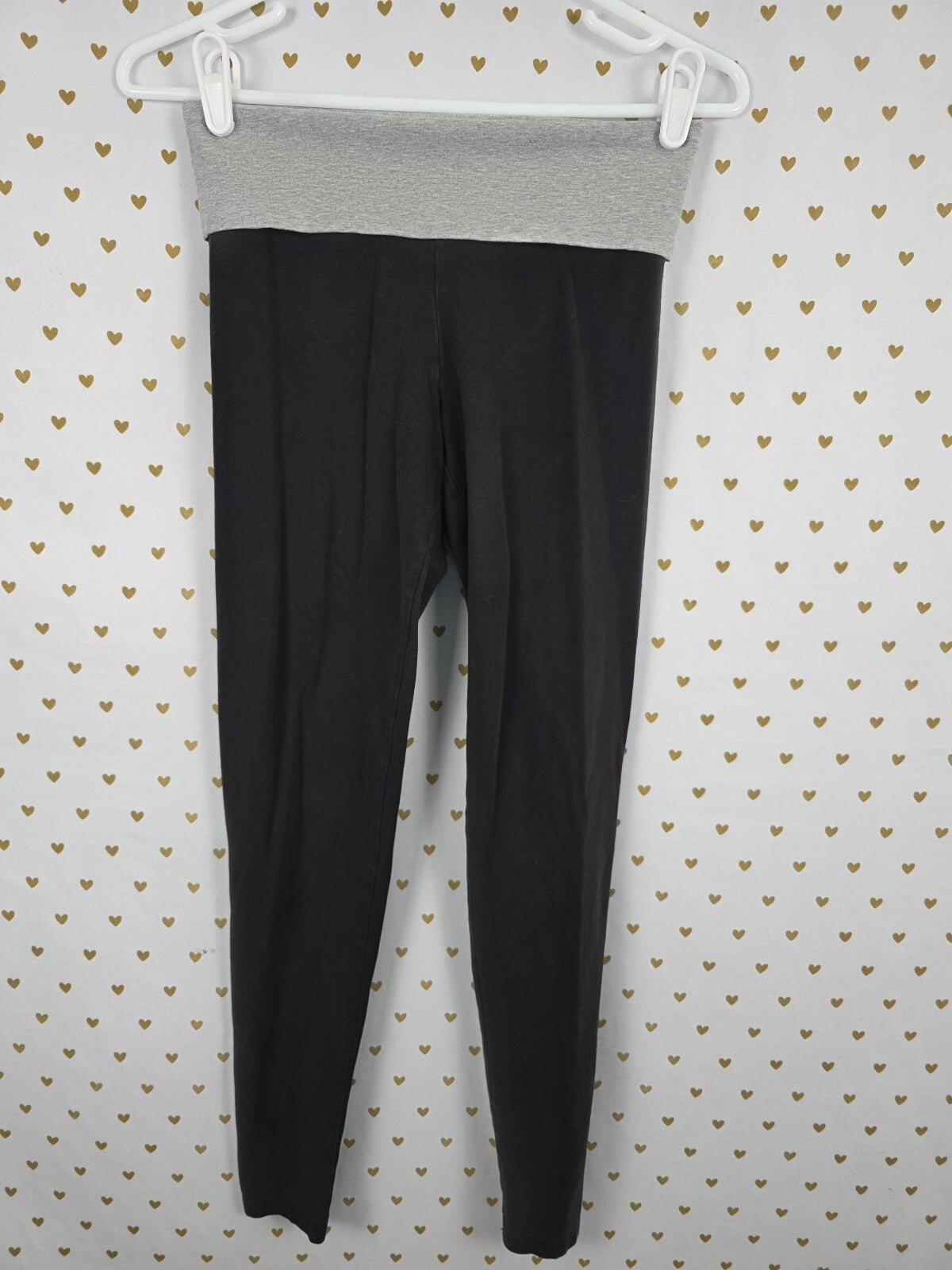 Victorias Secret PINK Gradient Bling Sequined Foldover Yoga Pants Ankle SkinnyXS