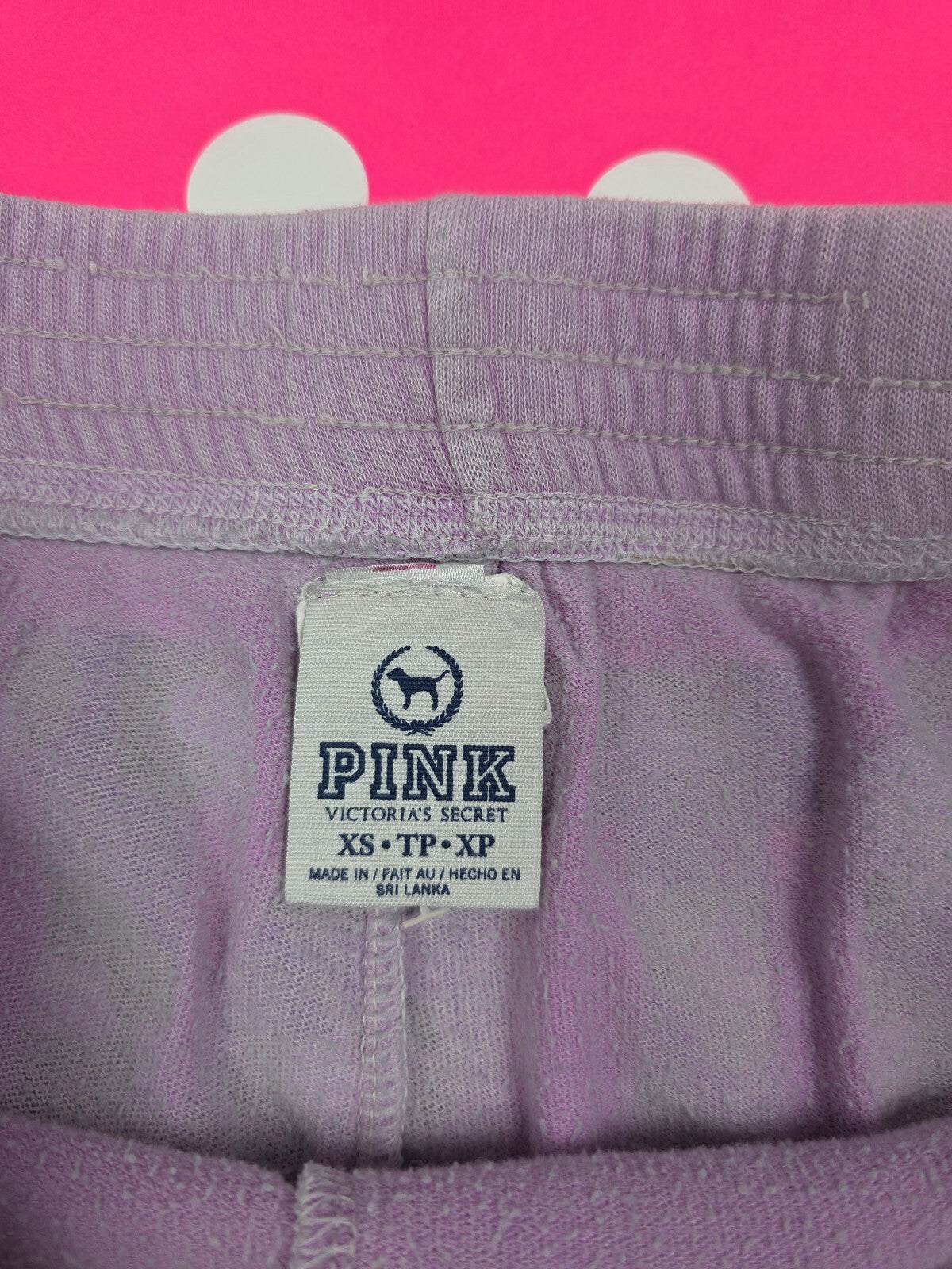 Victorias Secret PINK VINTAGE purple Leopard Cheetah Y2k Booty SHORTS XS
