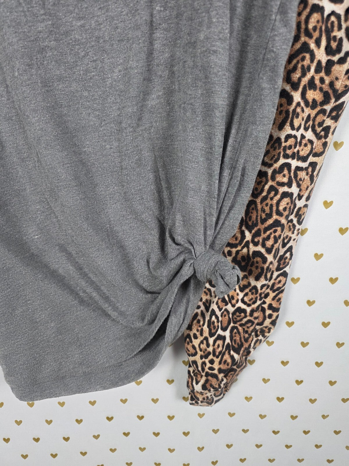 Victorias Secret PINK Cheetah Leopard SET Tee shirt Small Yoga Pants Outfit