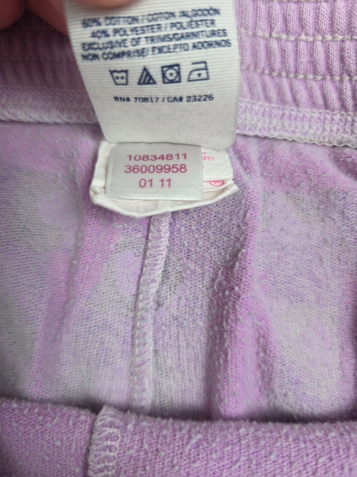 Victorias Secret PINK VINTAGE purple Leopard Cheetah Y2k Booty SHORTS XS