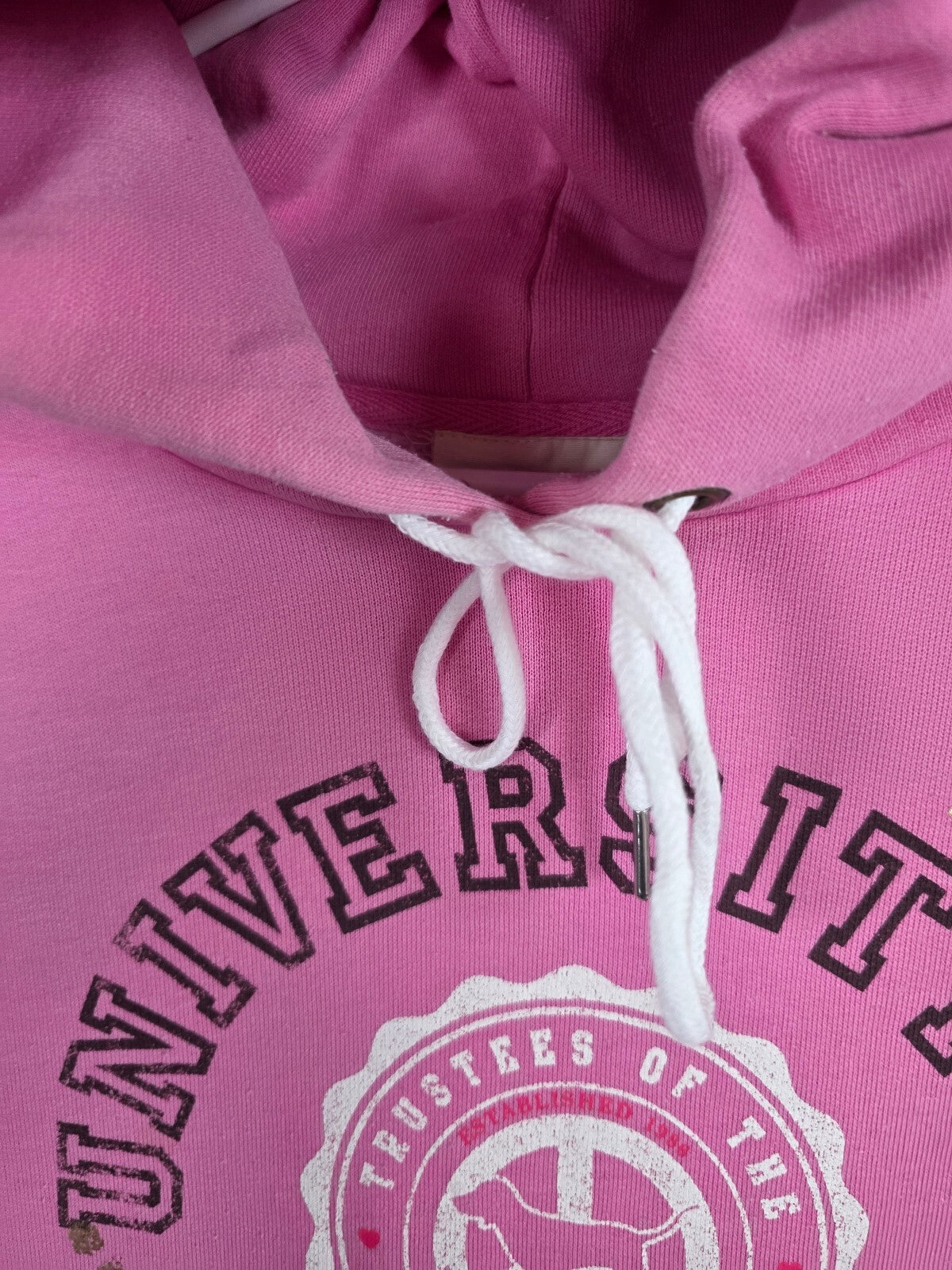 Victorias Secret PINK University Vintage Y2k Hooded Sweater Dress medium