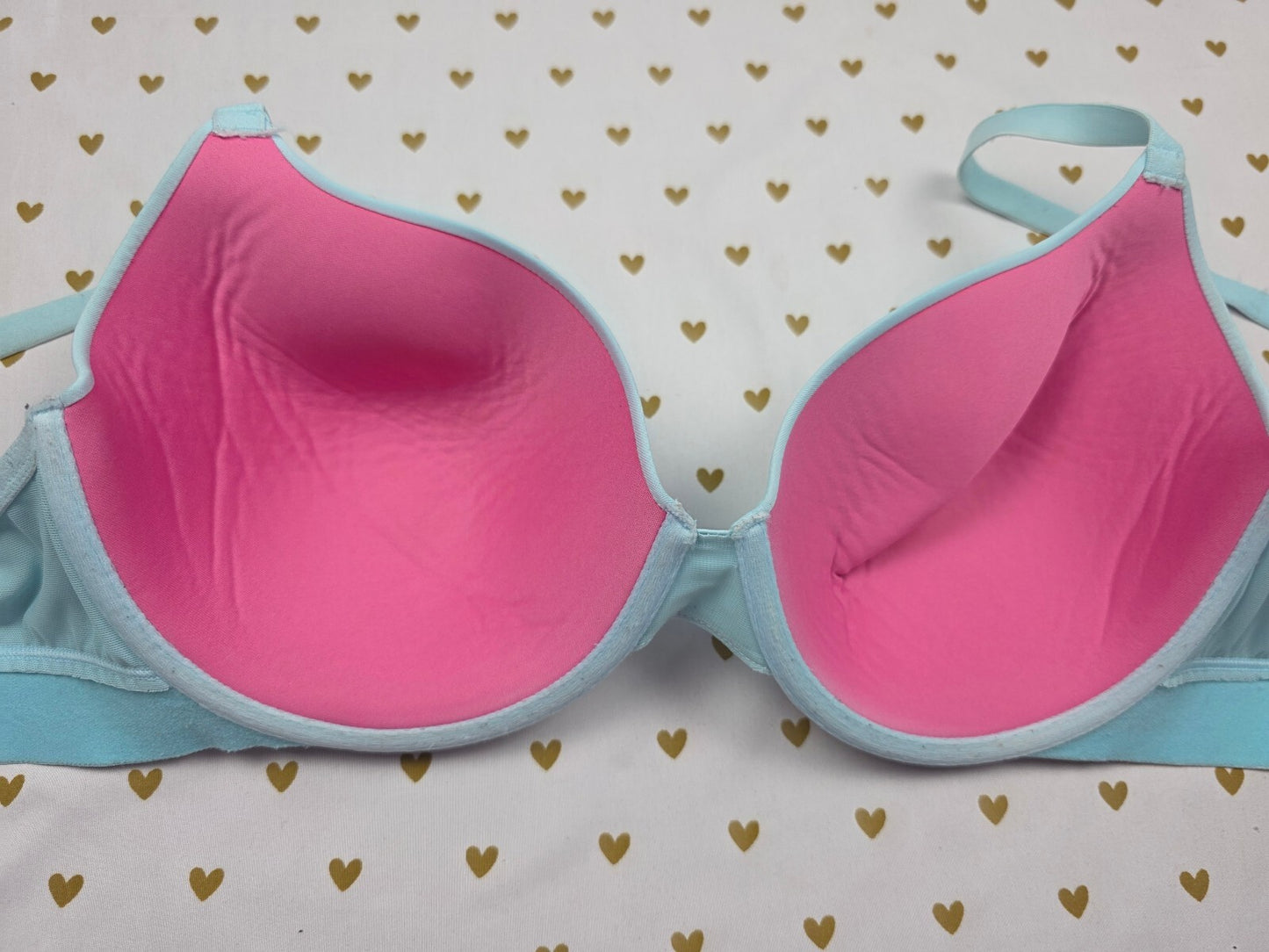 Victorias Secret PINK 36DD Wear Everywhere T shirt lightly Lined bra
