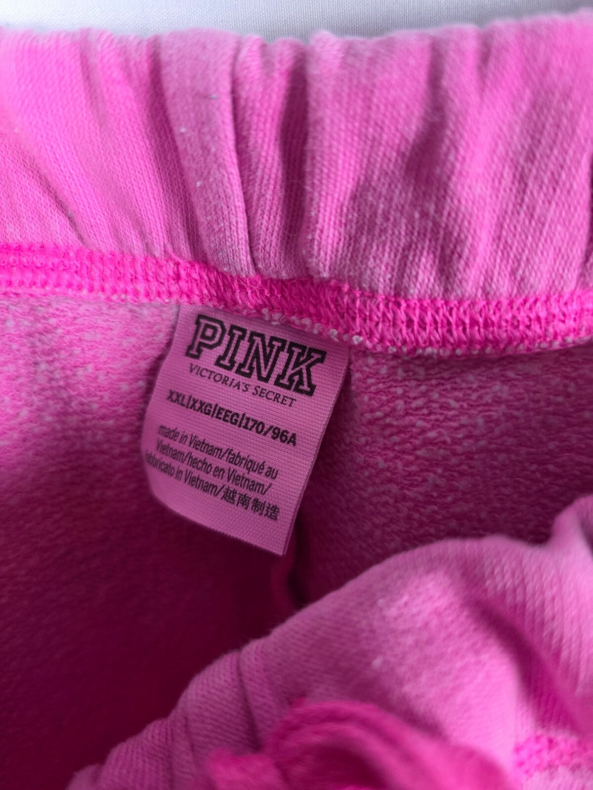 Victorias Secret PINK 2XL XXL Flare Sweats Sweatpants Logo