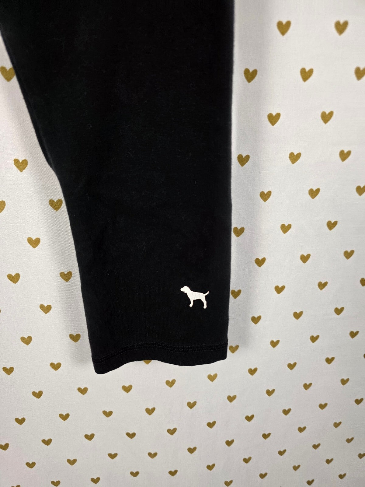 Victorias Secret PINK BLING sequined Vintage y2k FOLDVER Yoga Pants Capri XS