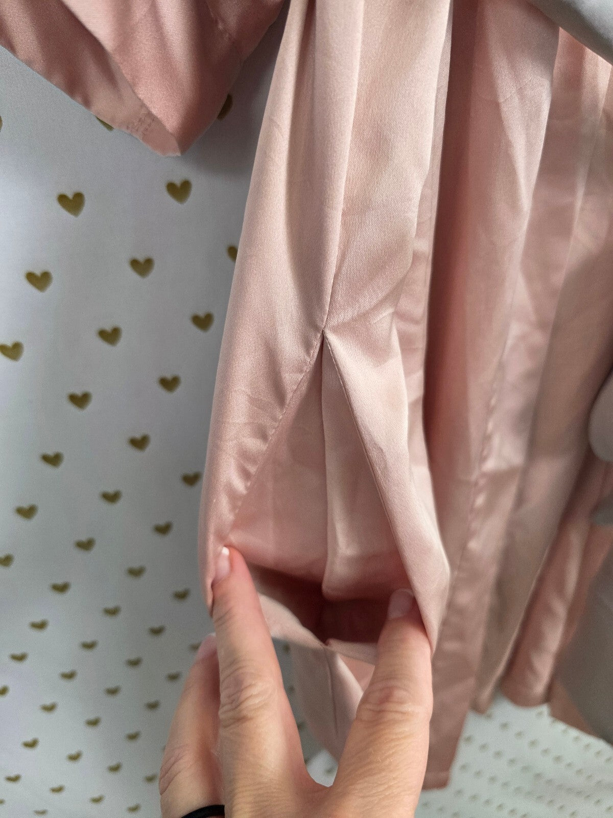 Victorias Secret Satin Silky Robe Long Satin Medium Large Lounge Kimono