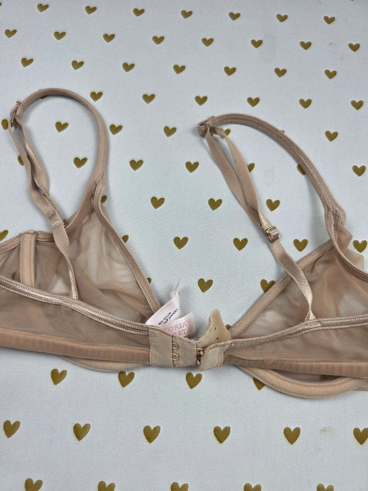 Victorias Secret Vintage Y2k Sheer 34b Sexy Bra