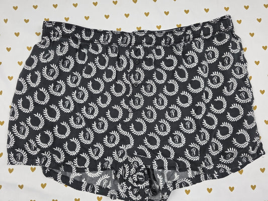 Victorias Secret PINK Silky Crest MEDIUM Sleep Shorts Boxers Pajama Bottoms