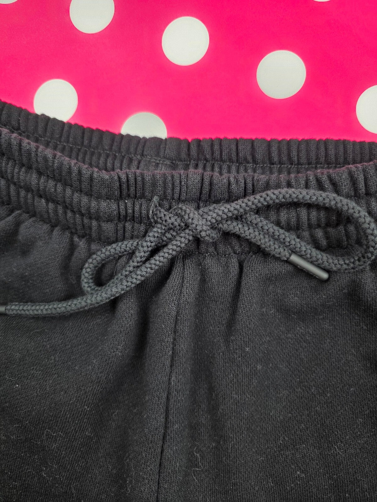 Victorias Secret PINK Black Pocket Logo Butt Sweats Sweat Shorts XS