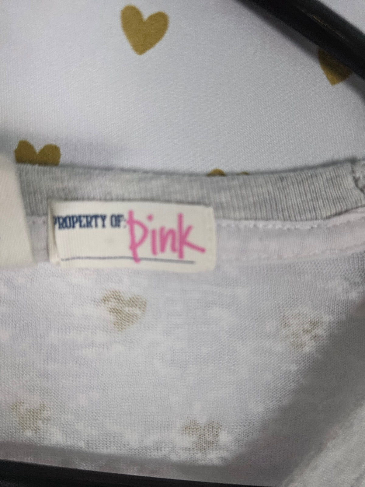 Victorias Secret PINK Vintage Beach Burnout Tee shirt Y2k Medium White Logo