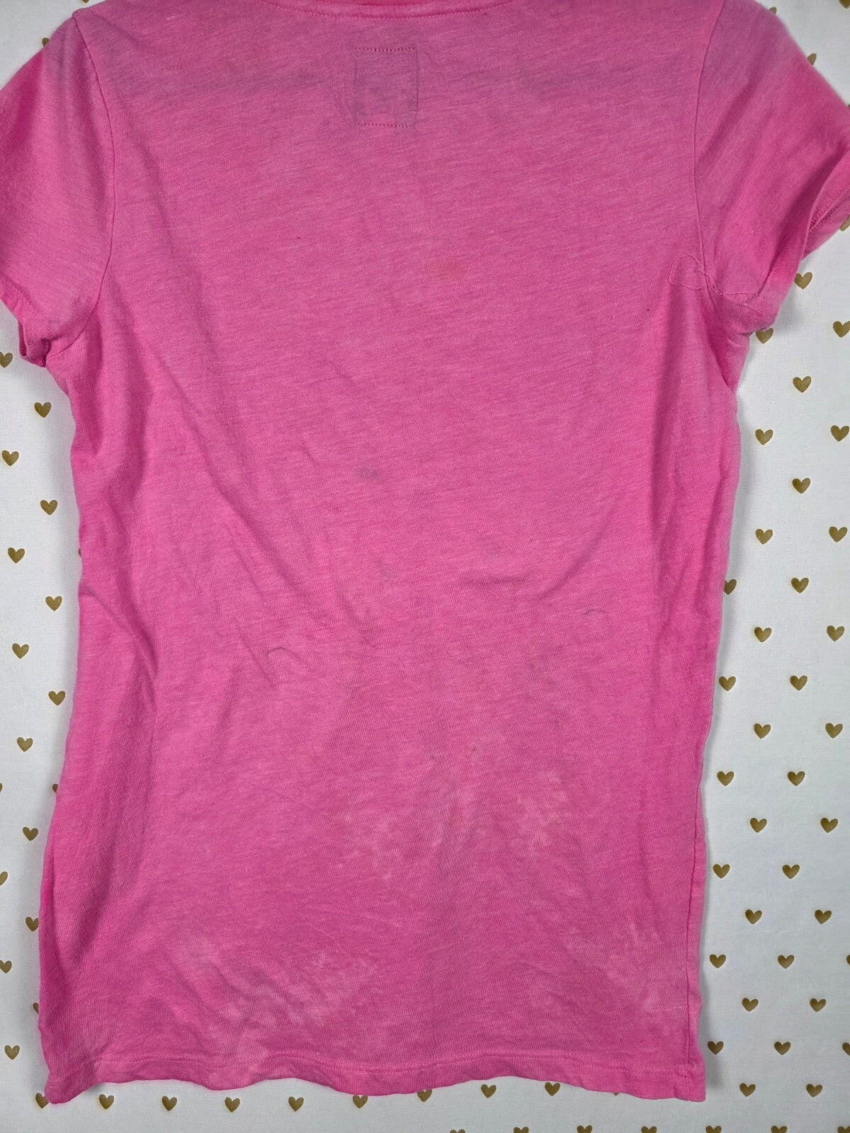 Victorias Secret PINK Vintage warm My Heart not my Planet Y2k Tee shirt Large