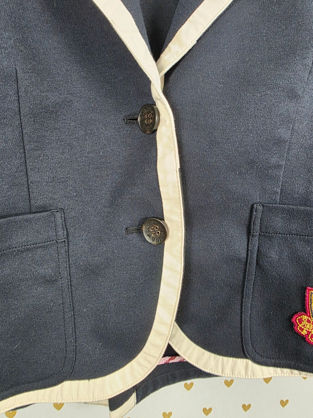 Vintage Victoria's Secret PINK Varsity Blazer Large 1986 Crest Collegiate Jacket
