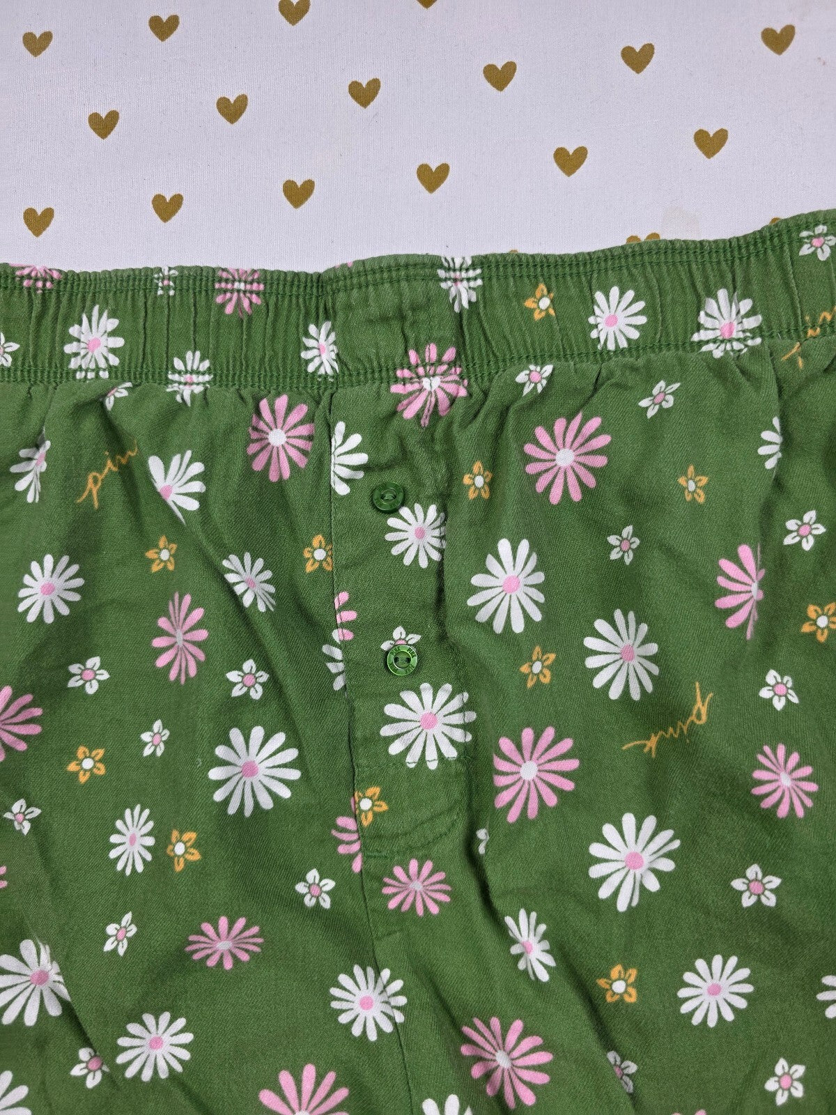 Victorias Secret PINK Floral Large Sleep Shorts Boxers Pajama Bottoms