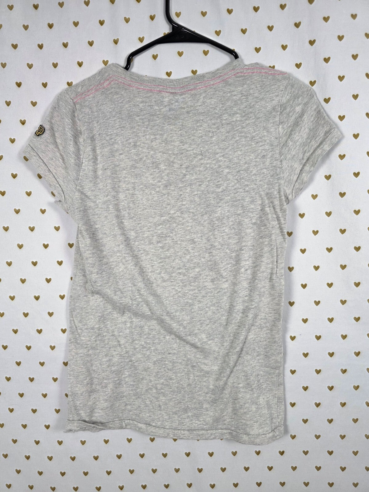 Victorias Secret PINK Vintage MOST SPIRIT Tee shirt Grey Y2k Medium