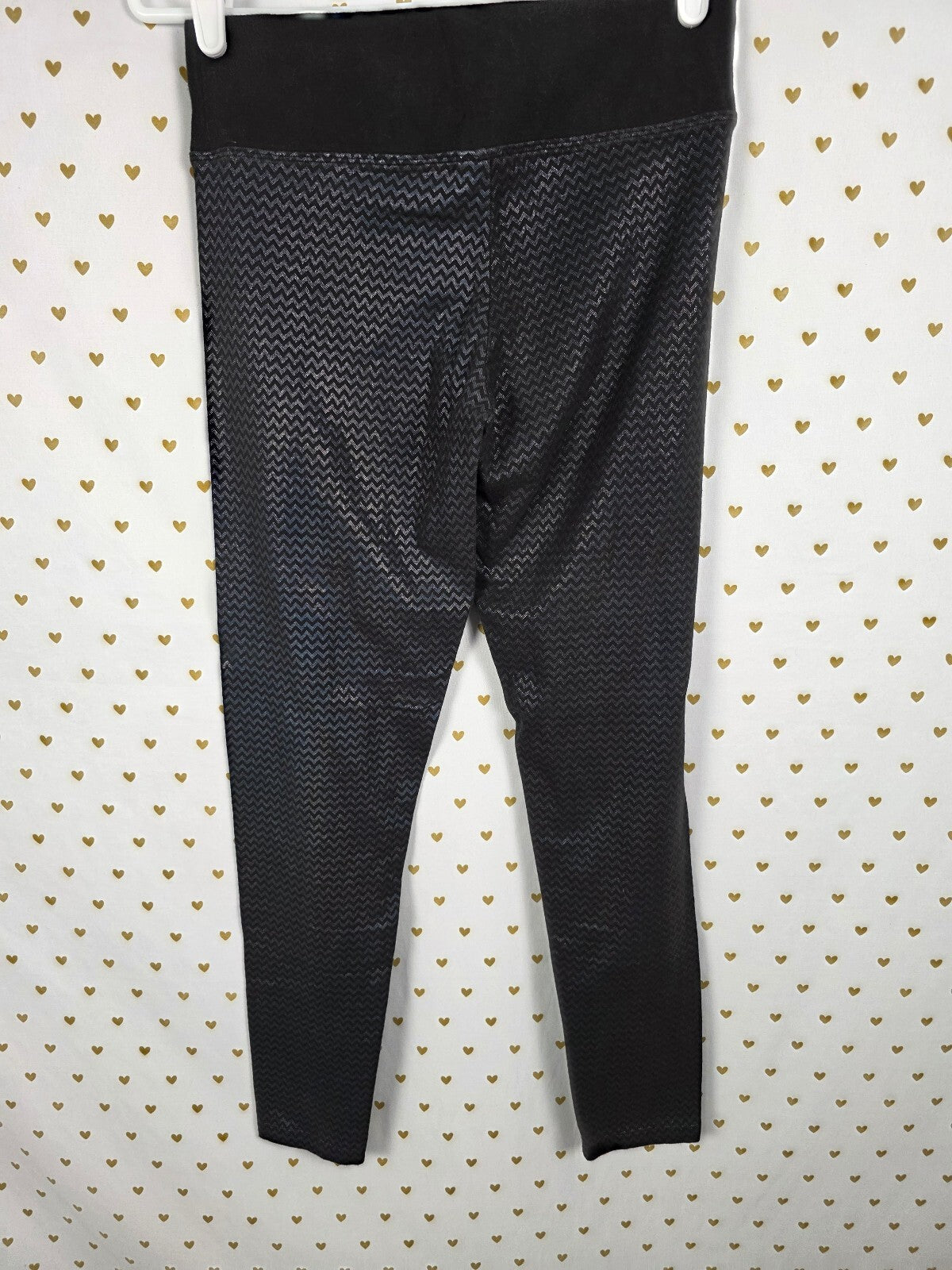 Victorias Secret PINK Chevron Leggings Yoga Pants Zig Zag Small