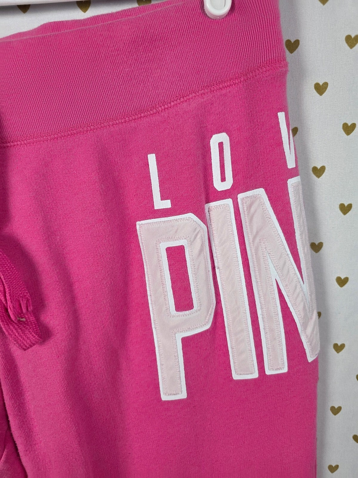 Victorias Secret PINK Vintage Logo Sweats Flare Sweatpants Y2k Large