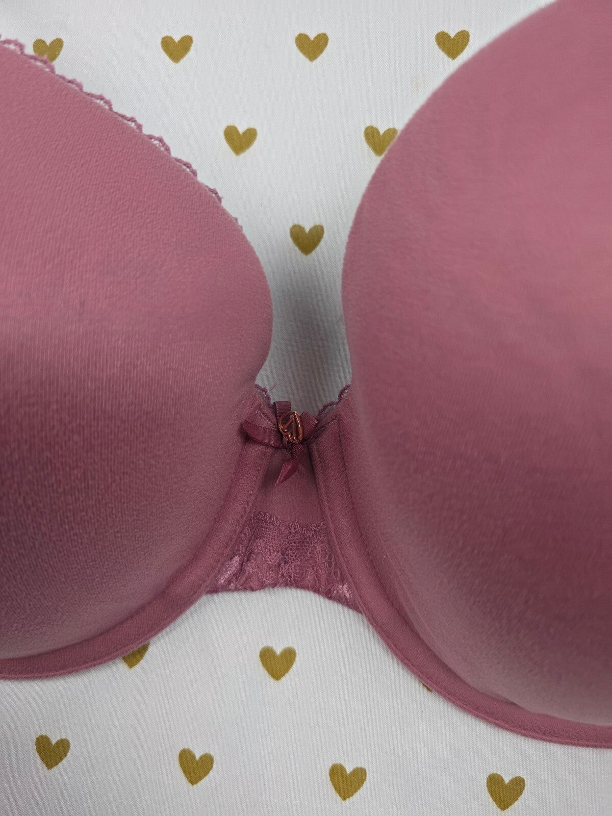 Victoria's Secret Pink Body By Victoria Lined Perfect Coverage Bra 36D