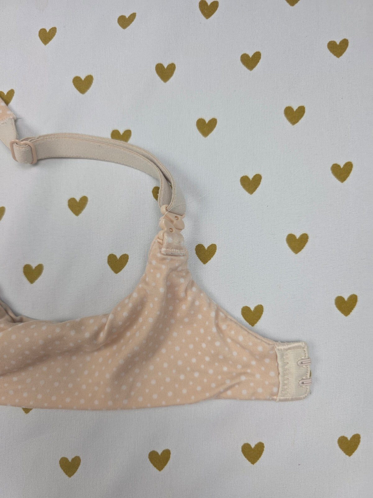 Victorias Secret Polka Dot Wireless No Wire Bra 36B