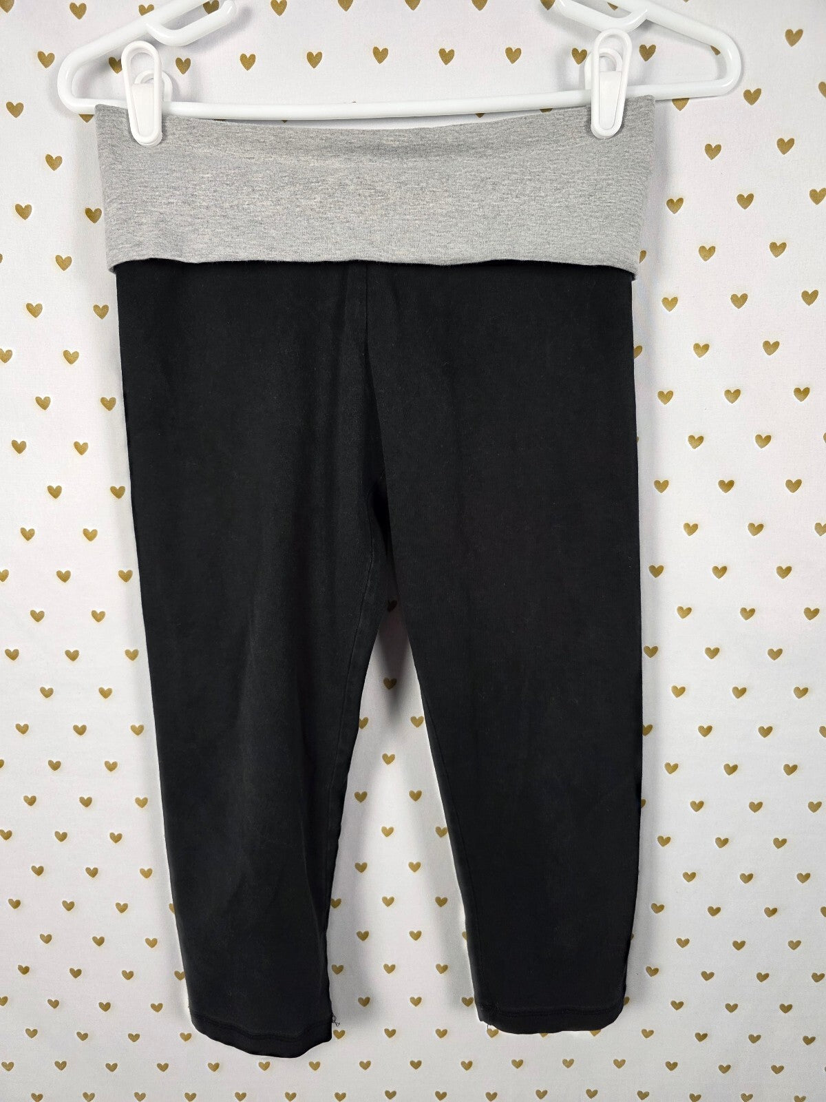 Victorias Secret PINK Foldover capri Yoga Pants Y2k Vintage Rainbow XS