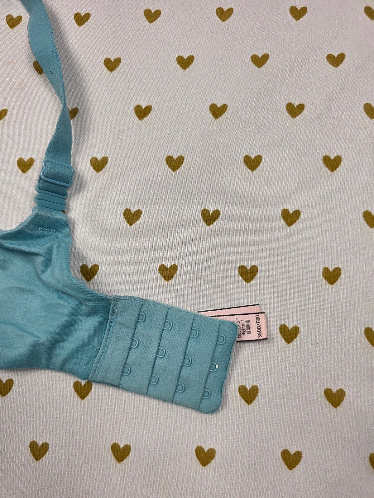 Victorias Secret Blue Perfect Shape Bra 36DD