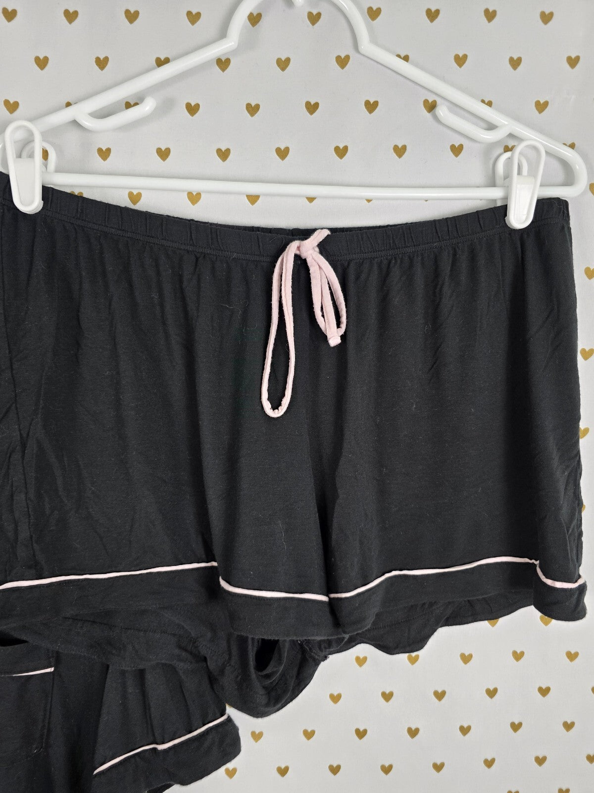 Victorias Secret Super Soft Sleep Set 2pc Shirt Shorts Large