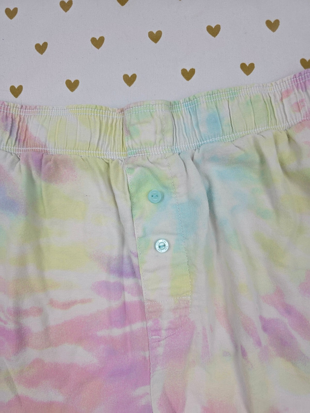 Victorias Secret PINK XS Tye Dye Sleep Shorts Boxers Pajama Bottoms