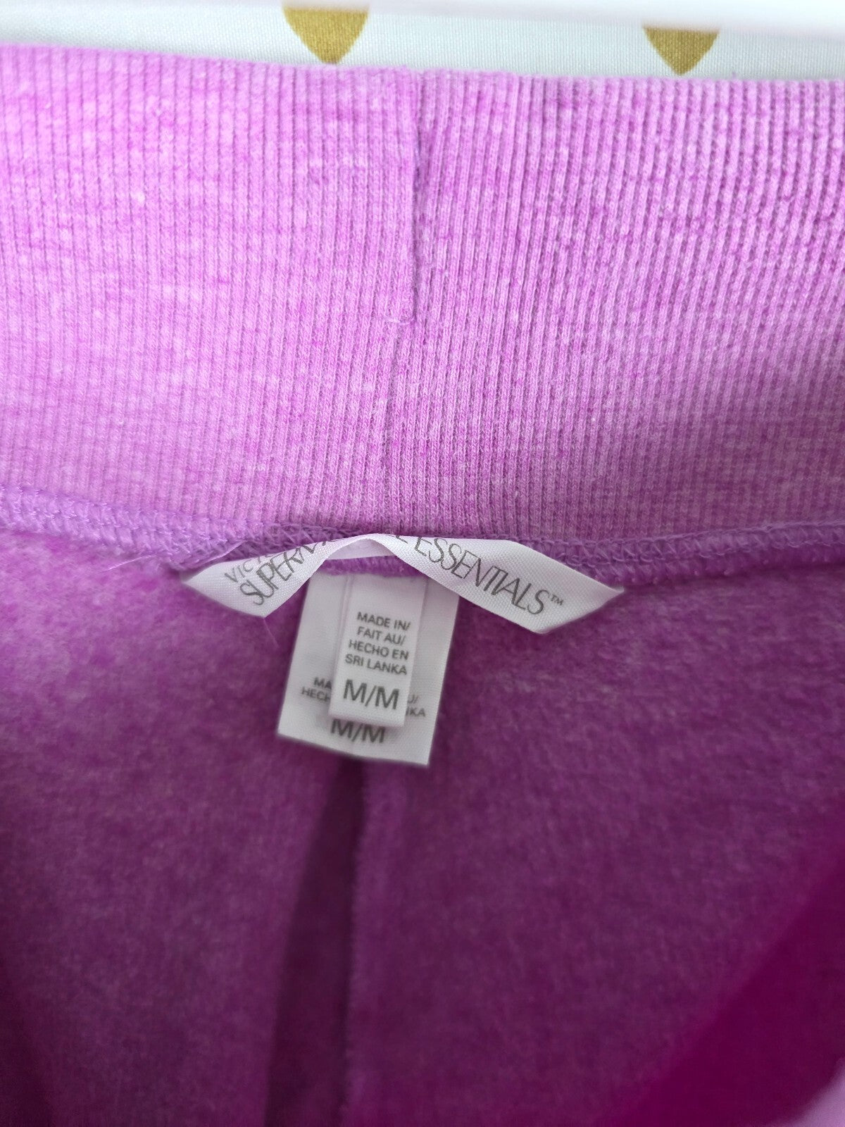 Victorias Secret ANGELS SUPERMODEL ESSENTIALS Purple Sweats Flare MEDIUM