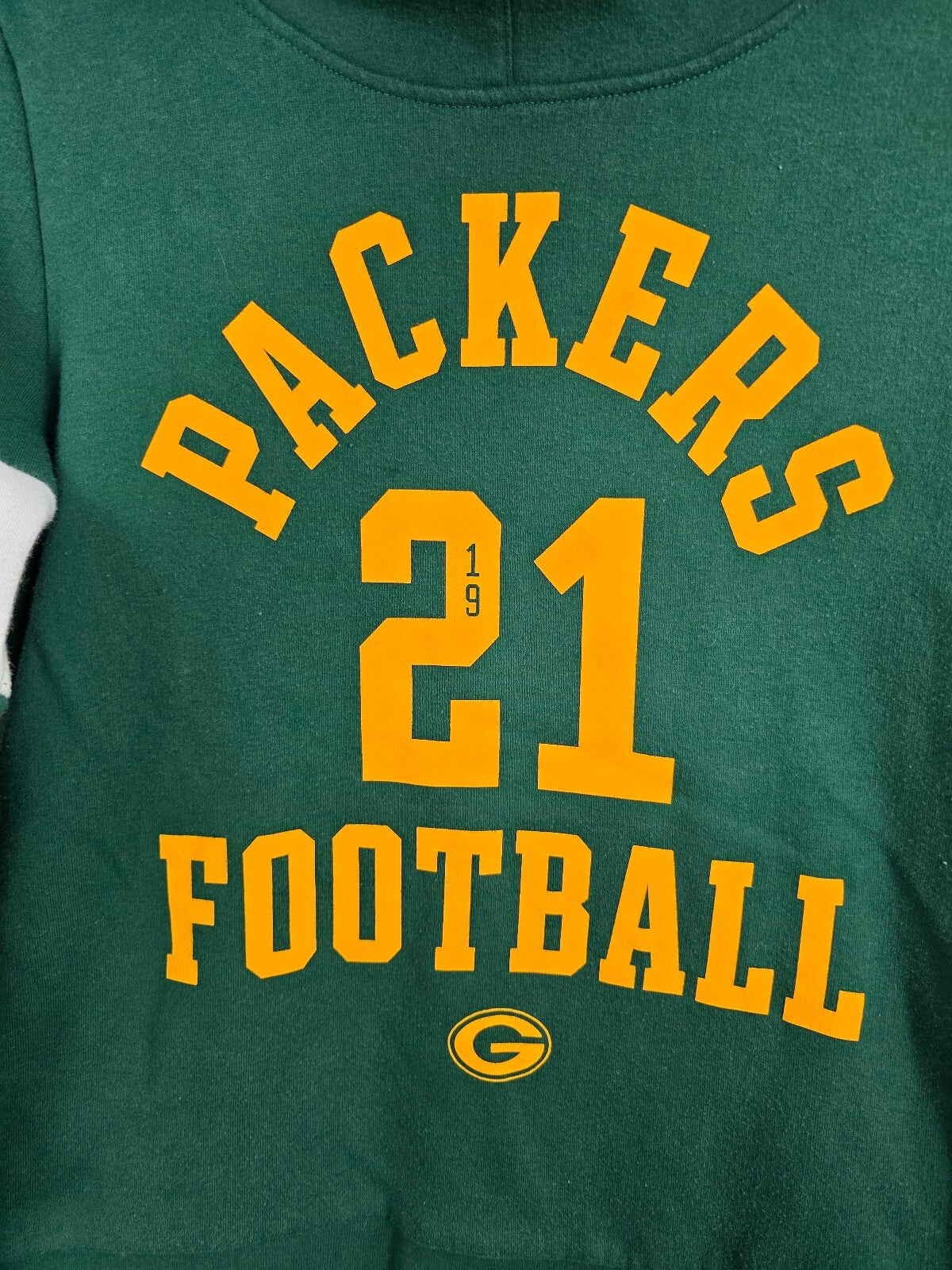 VS PINK Green Bay Packers NFL Hoodie Sweatshirt 21 Football Green M