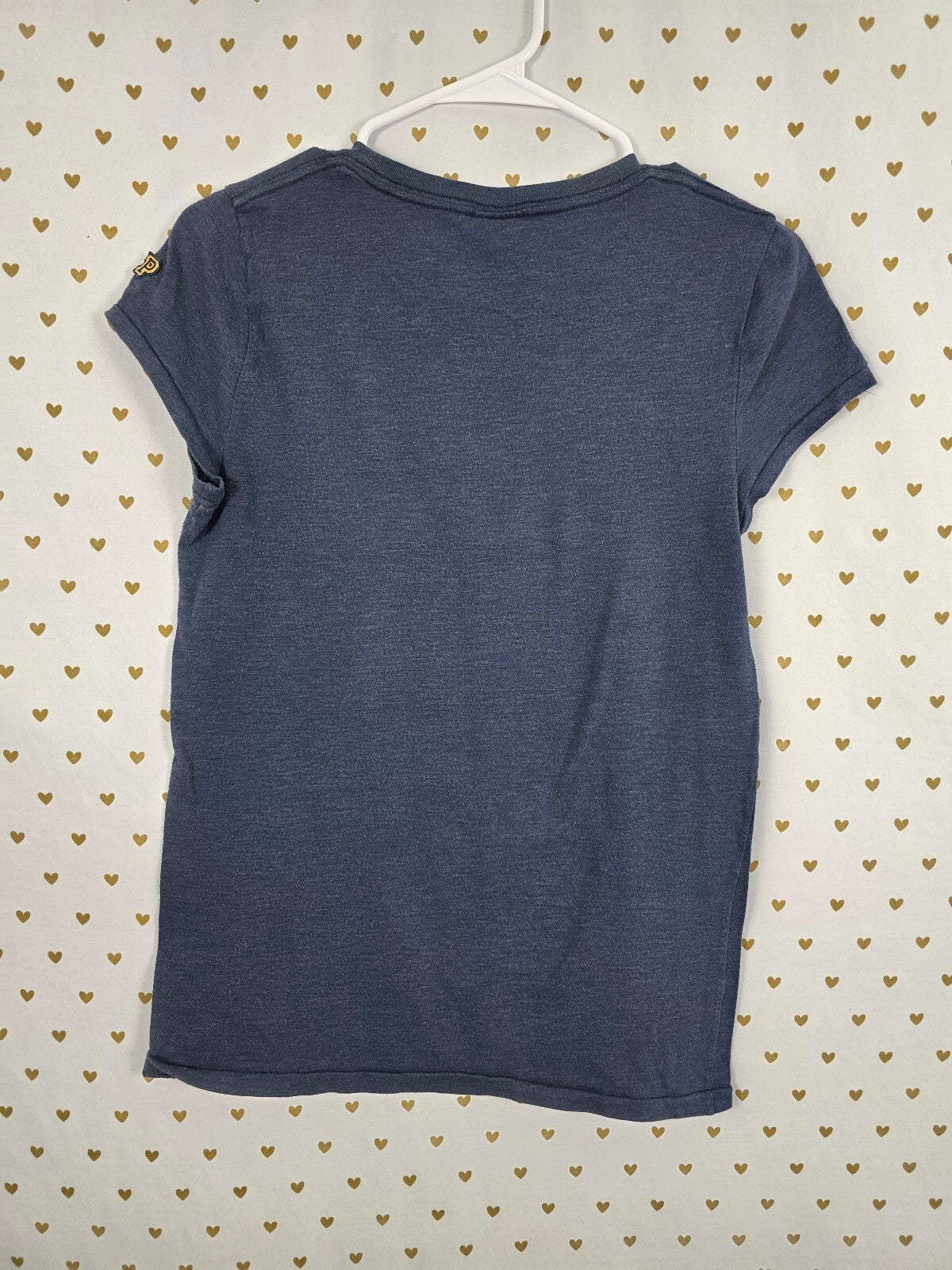 Victorias Secret PINK Vintage Love Y2k Tee shirt Blue Large