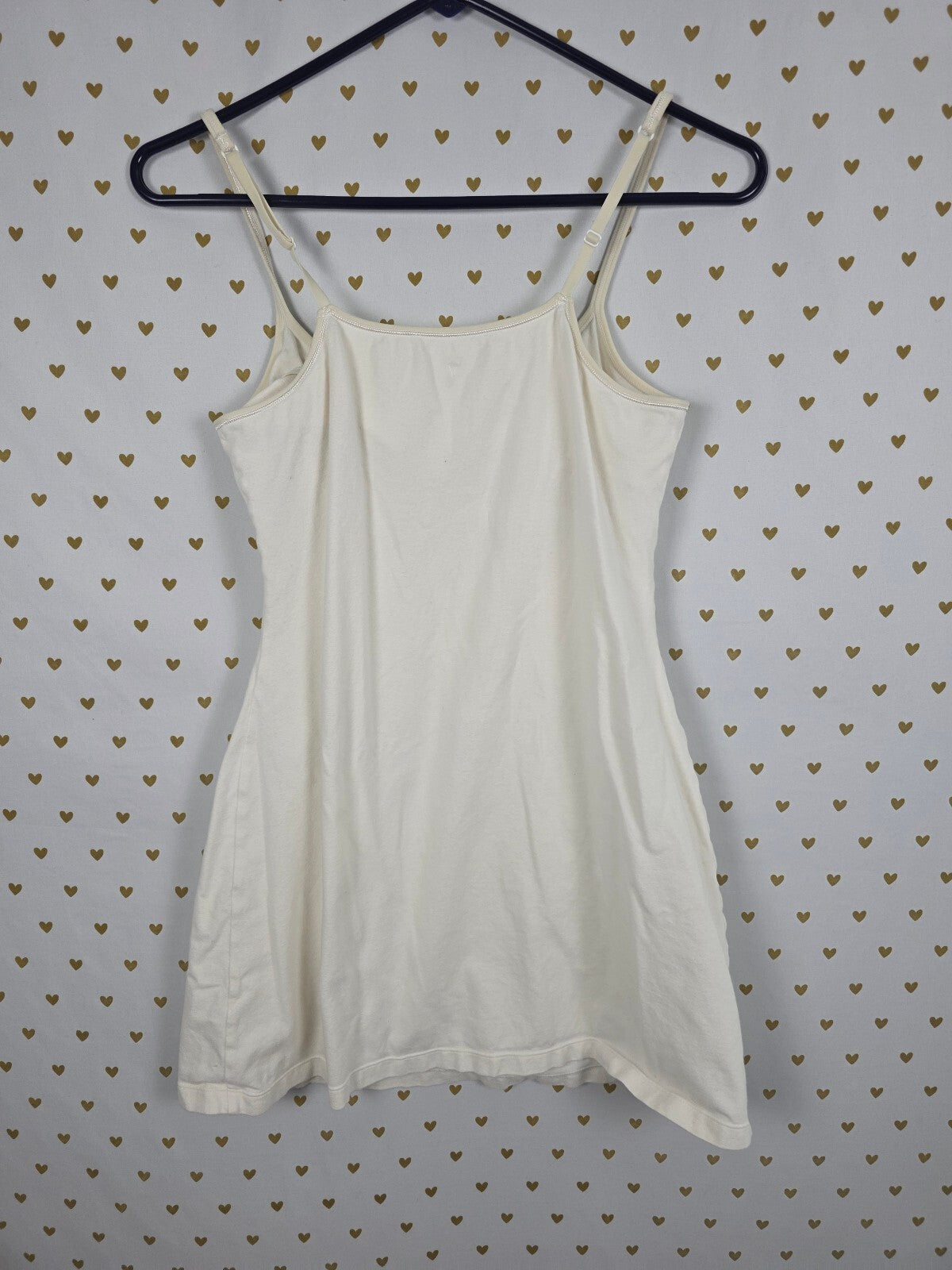 Victorias Secret PINK Vintage Medium Shelf Bra Tank Dress Cotton '99 Y2K