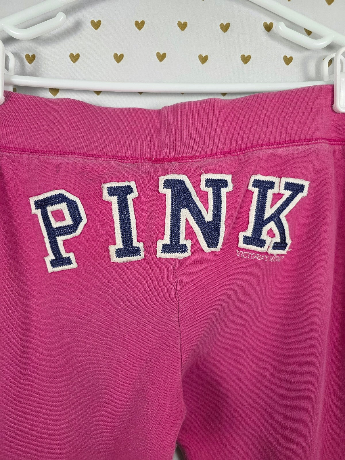 Victorias Secret PINK University Logo Butt Sweats Sweatpants Medium Y2k