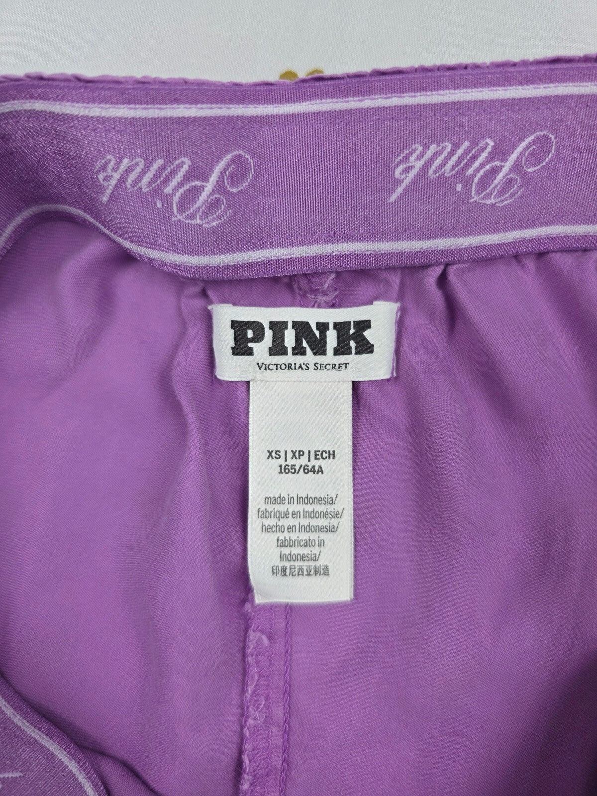 Victorias Secret PINK Purple Sleep Shorts Boxers Pajama Bottoms XS