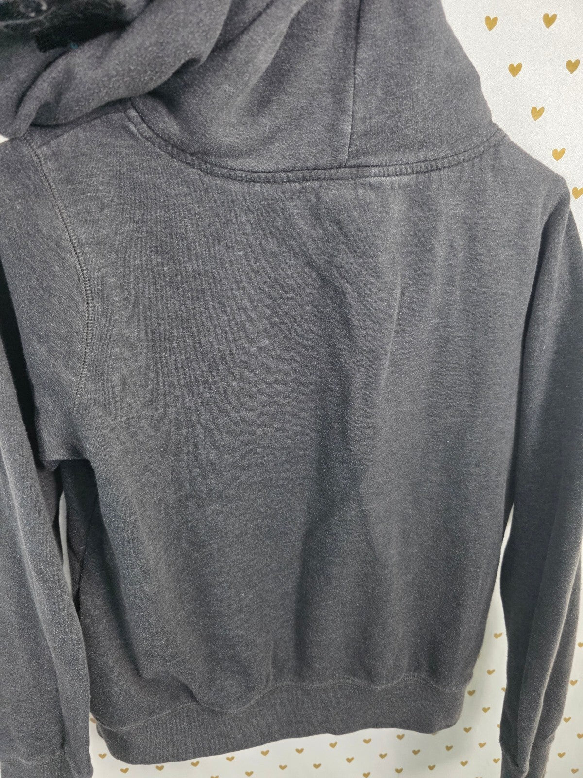 Victorias Secret Pink Bling Pullover Sequined Logo Hoodie LOVE Small Y2k