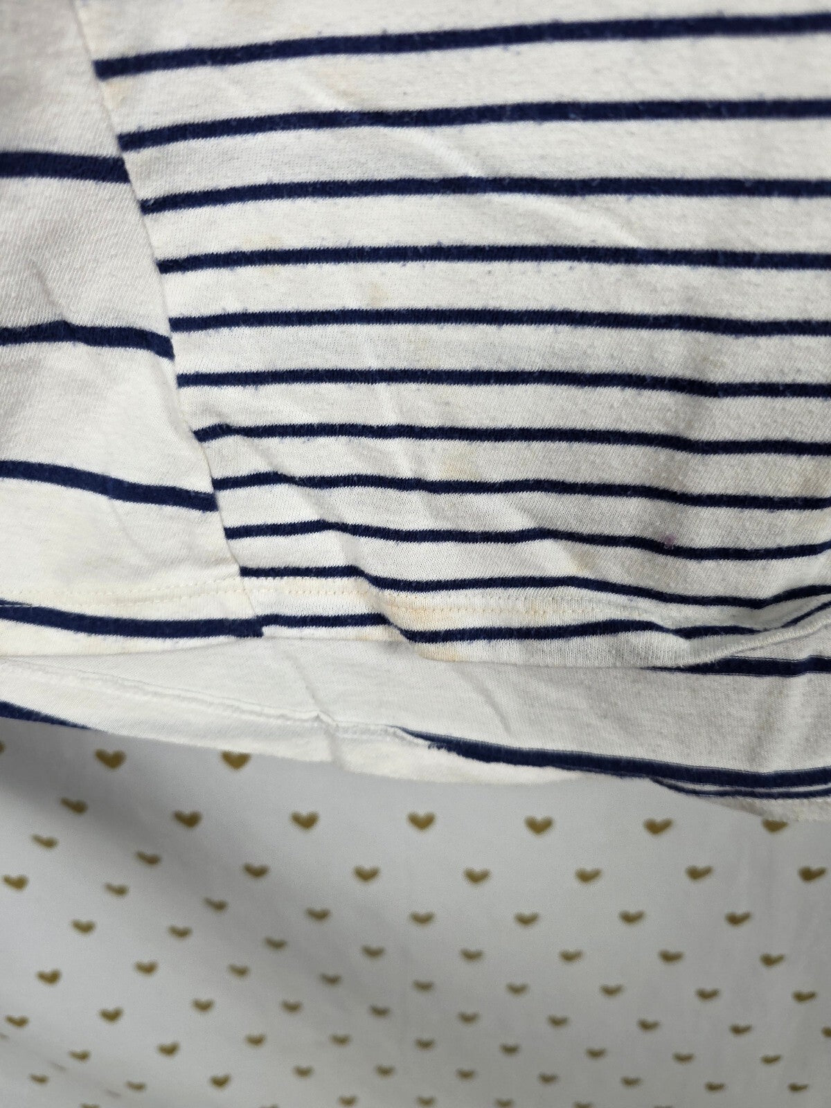 Victorias Secret XL Striped Soft Vintage Sleep Dress Nightgown