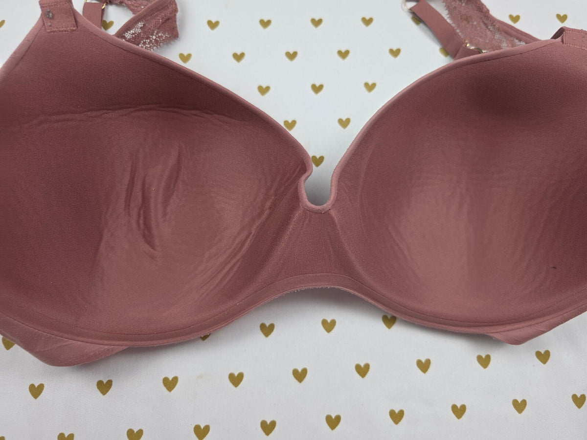 Victorias Secret INCREDIBLE Lined Demi Balconette Bra 36DDD 36F