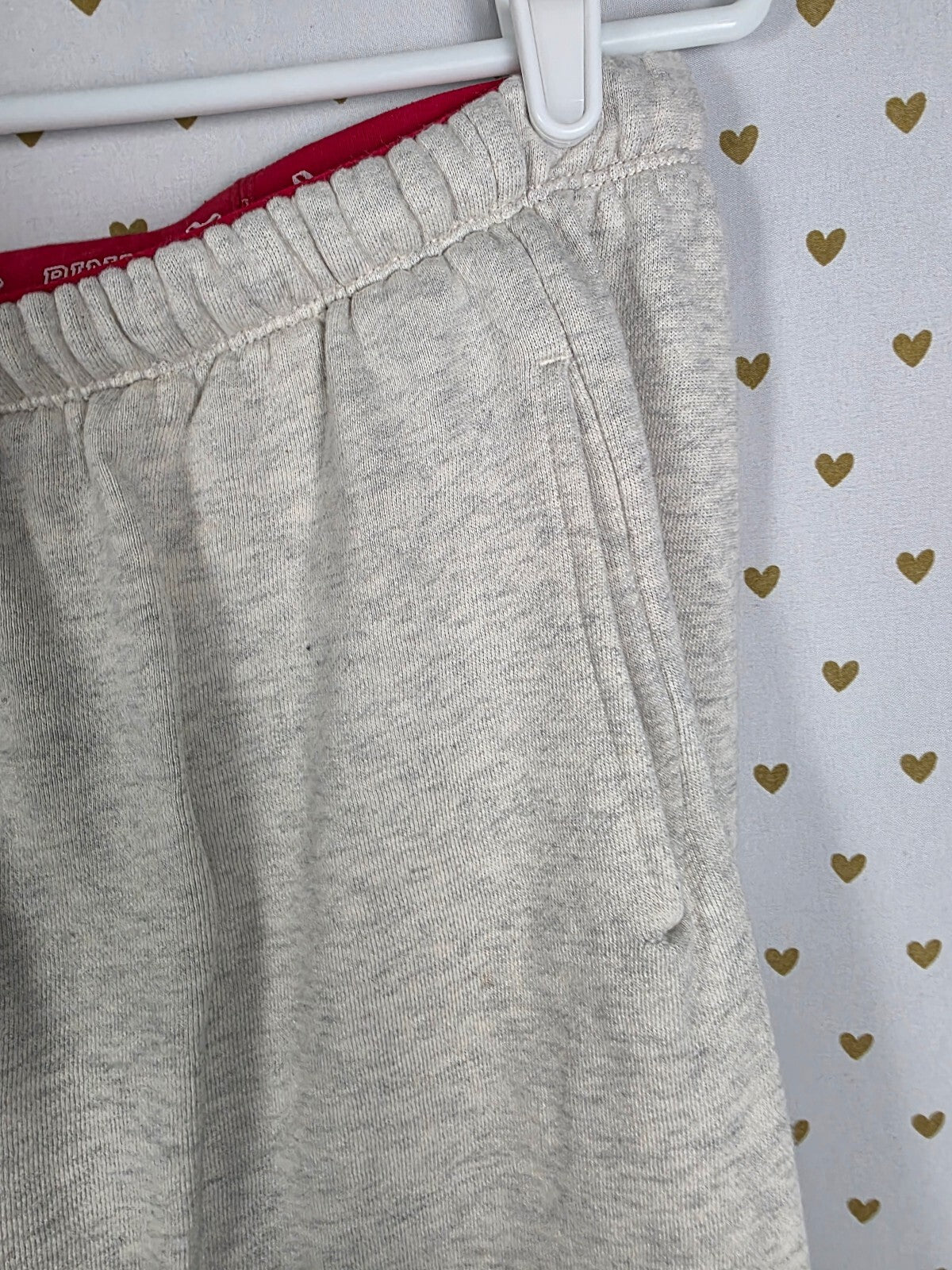 Victoria's Secret PINK x LoveShackFancy Dog Hoodie Jogger Set M Plaid BLING