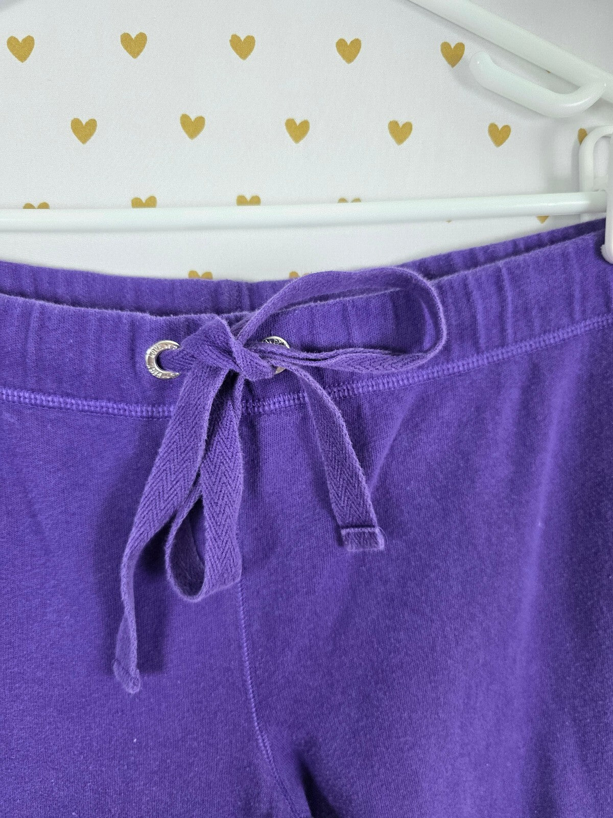 Victoria's Secret PINK Minnesota Vikings Sweatpants S Sequin LOVE NFL Purple