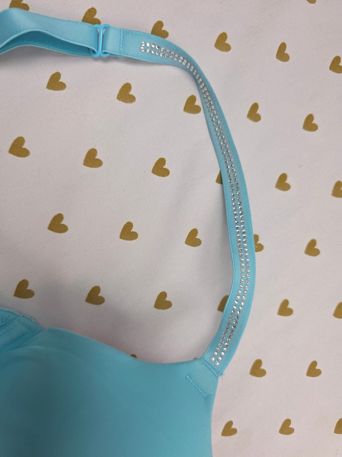 Victorias Secret PINK Light Blue 36D T Shirt Lightly Lined Bra