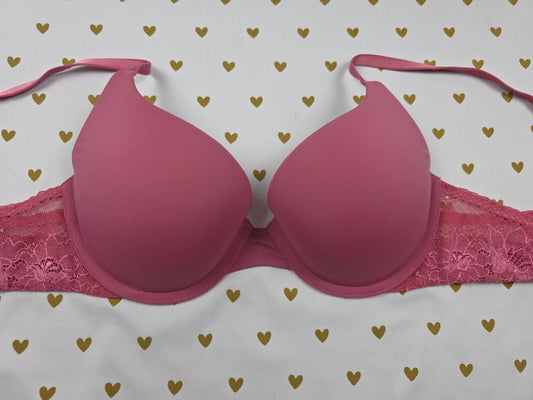 Victorias Secret PInk T shirt Push Up Full Coverage Bra 34B
