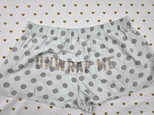Victorias Secret PINK VINTAGE UNWRAP ME Sleep Shorts Boxers Pajama Bottoms SM