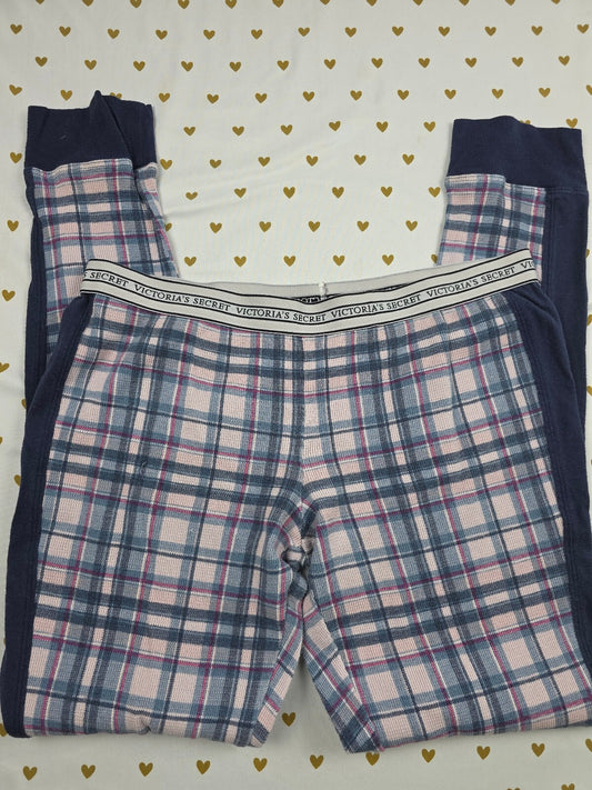 Victorias Secret Thermal Plaid Sleep Pants Pajama PJ Bottoms Medium