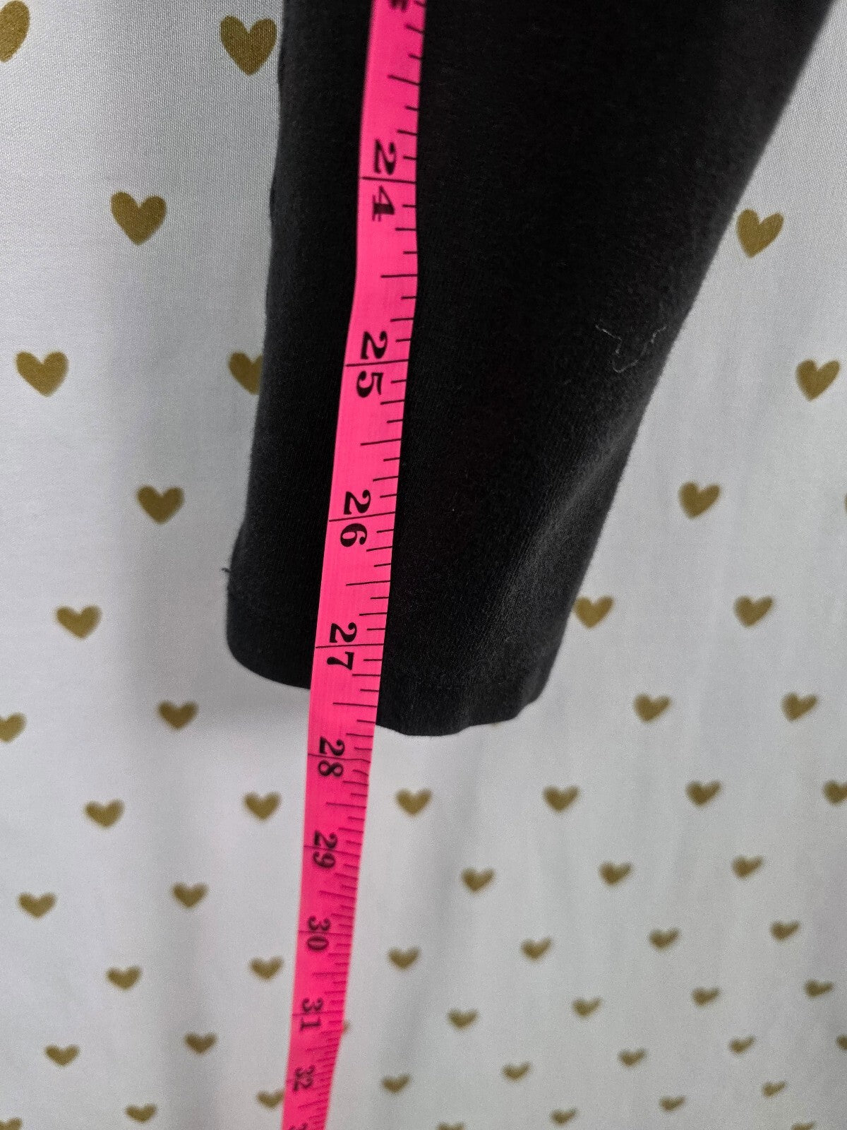 Victorias Secret PINK Gradient Bling Sequined Foldover Yoga Pants Ankle SkinnyXS