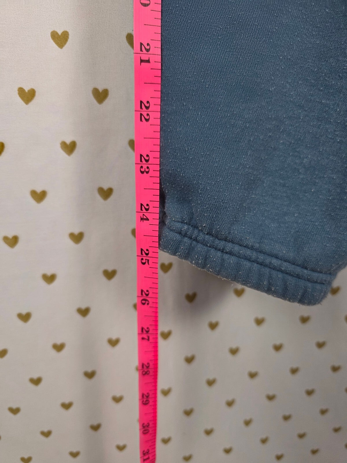 Victorias Secret PINK Vintage y2k University Joggers Sweatpants Sweats Blue SM