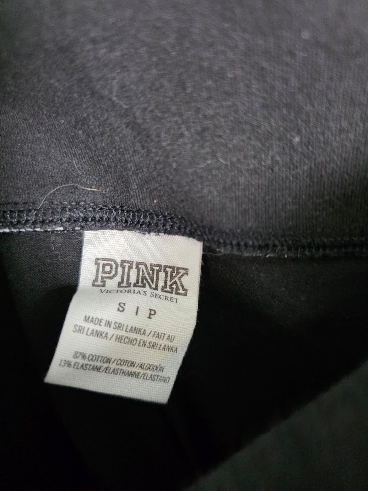 Victorias Secret PINK Chevron Leggings Yoga Pants Zig Zag Small
