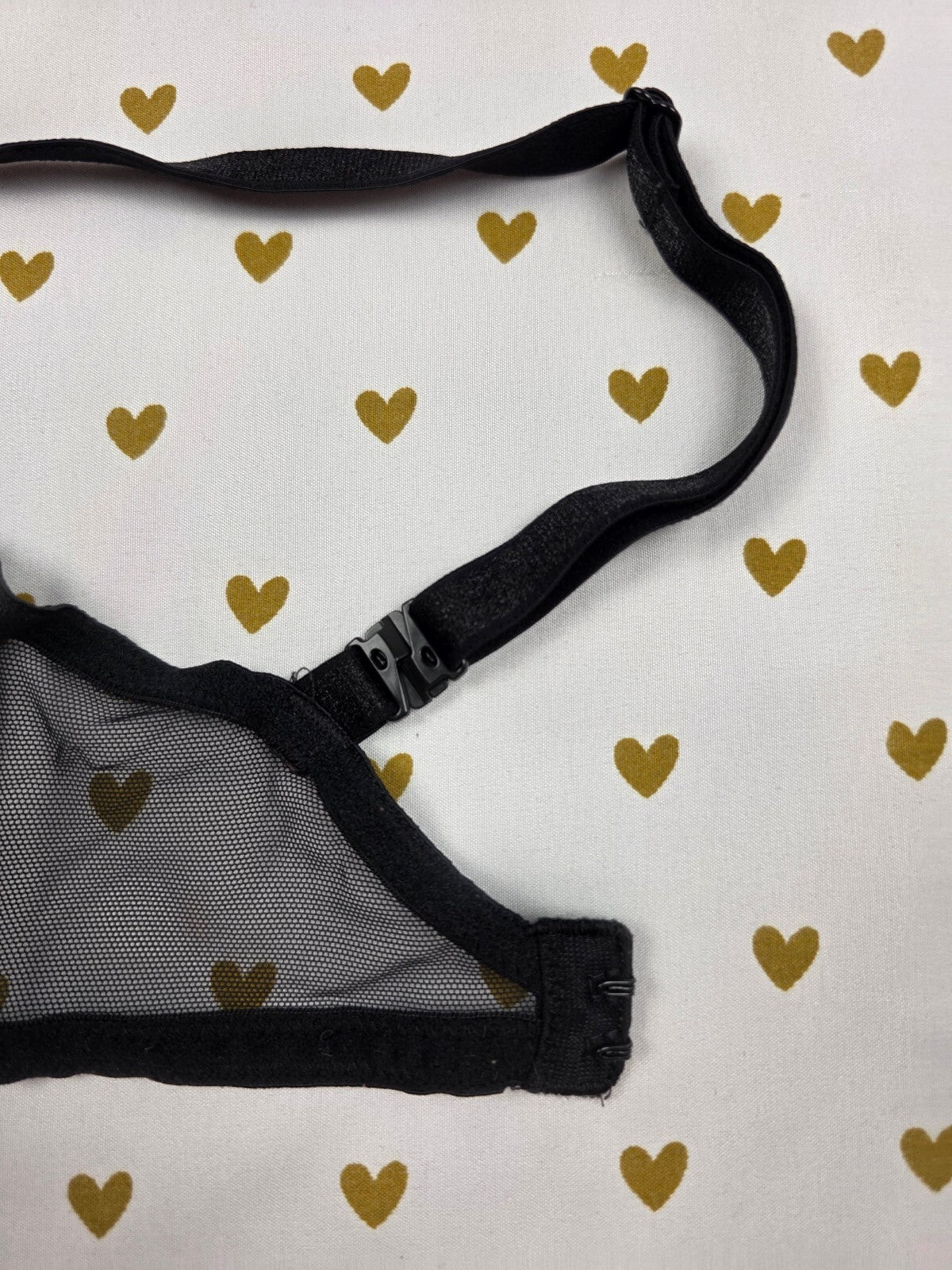 Victorias Secret Padded No Wire Wireless Bra 34D Stars